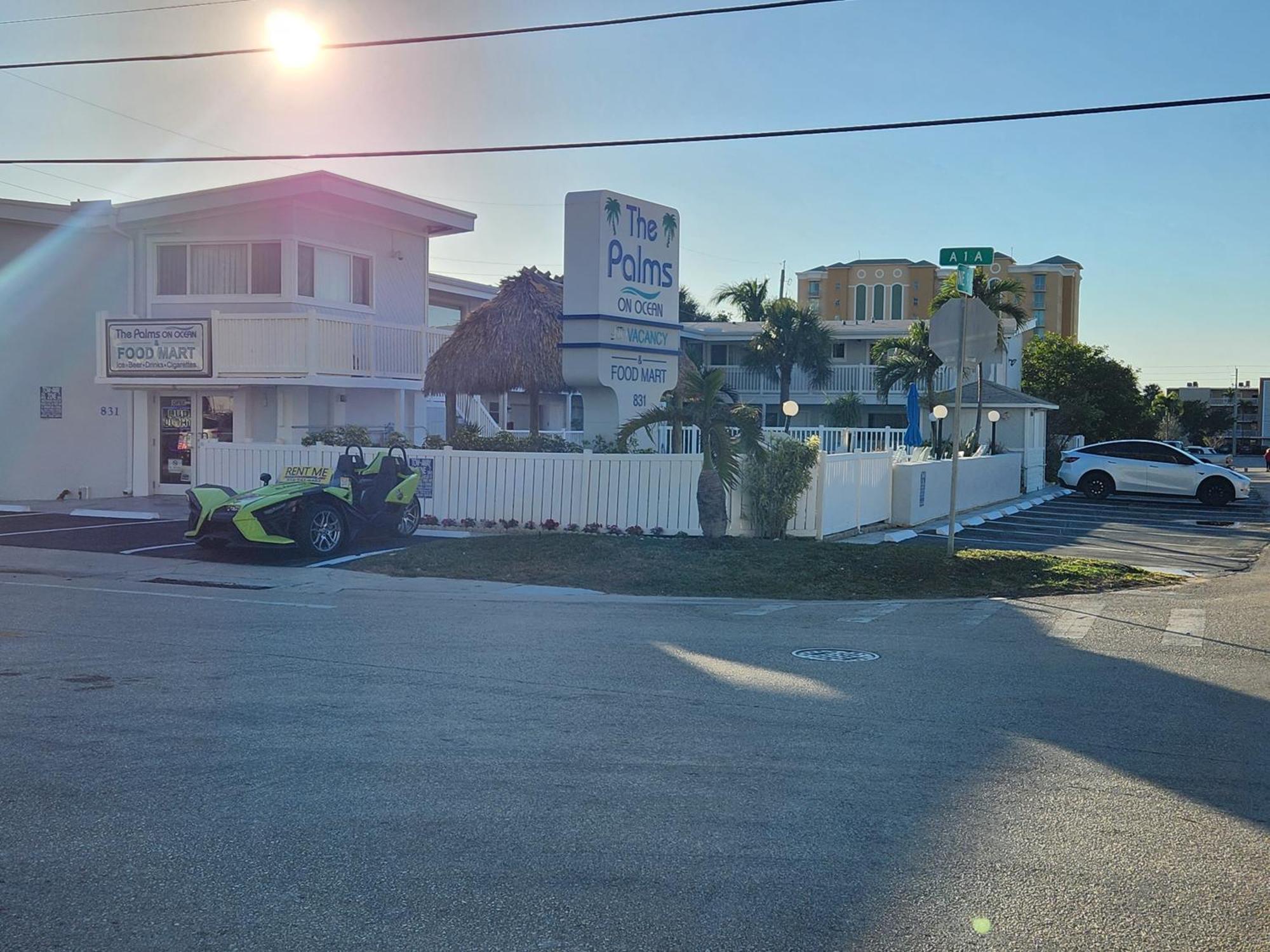 Motel The Palms On Ocean Pompano Beach Exterior foto